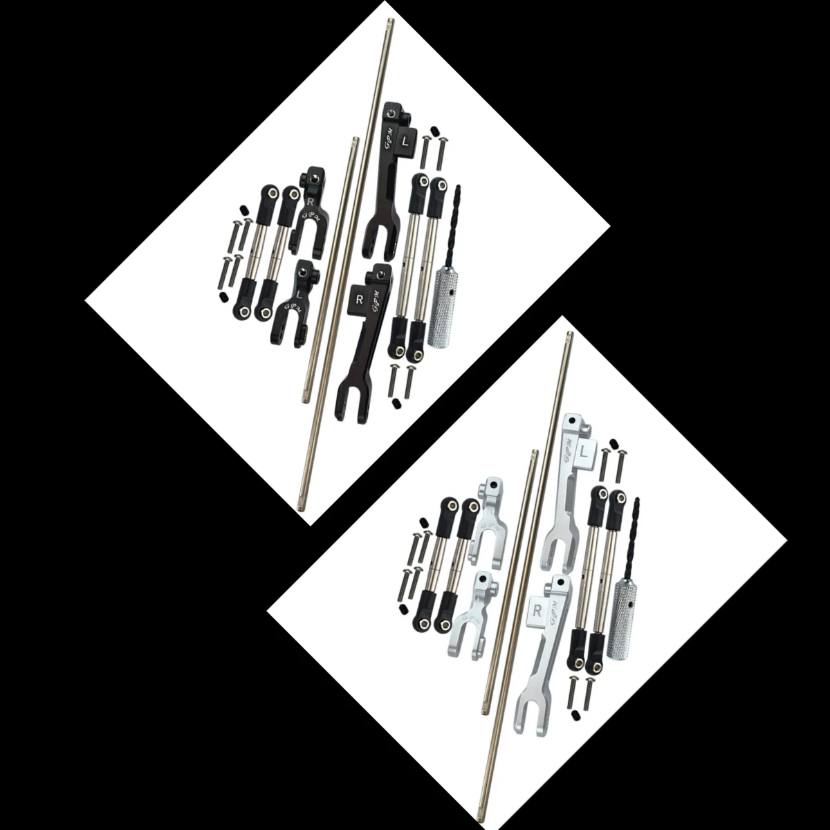 Комплект стабилизатора поперечной устойчивости GPM Spring F+R с рычагом из нержавеющей стали для TRAXXAS UDR 85076-4 — комплект обновления подвески
Комплект стабилизатора поперечной устойчивости GPM Spring F+R с рычагом из нержавеющей стали для TRAXXAS UDR 85076-4 — комплект обновления подвески