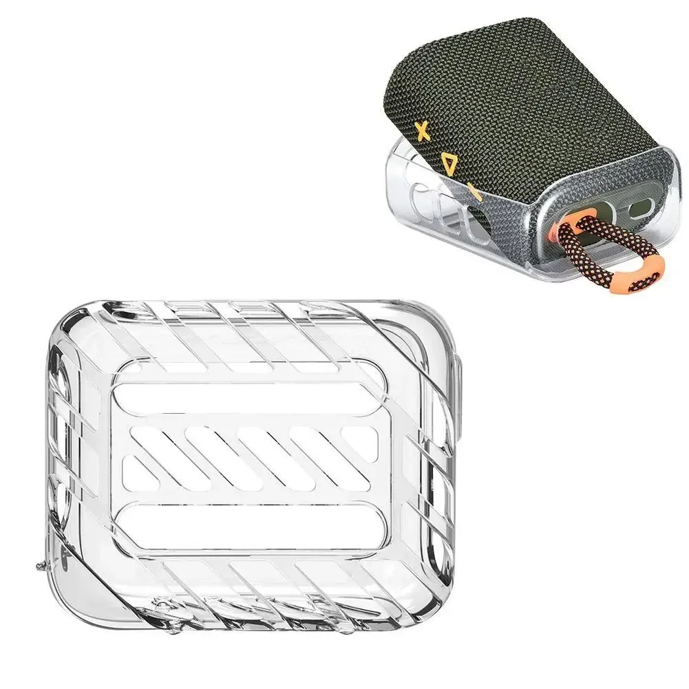TPU Transparent Case For JBL GO 4 Drop-Proof Anti-Scratch Bluetooth Speaker Soft Silicone Hollow Out Protective Cover
TPU Transparent Case For JBL GO 4 Drop-Proof Anti-Scratch Bluetooth Speaker Soft Silicone Hollow Out Protective Cover