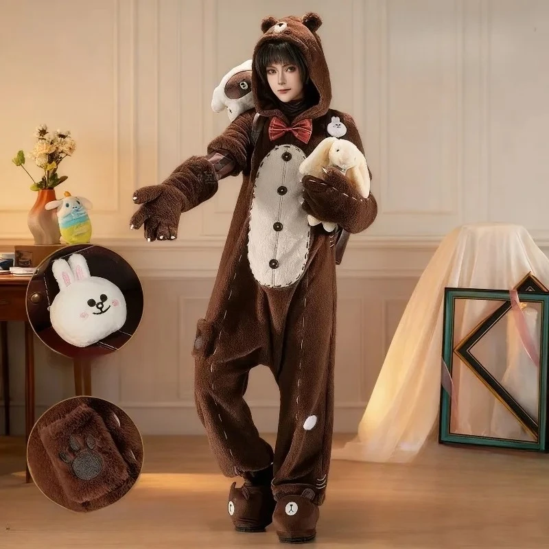 Identity Ⅴ Mercenary Cosplay Costume Naib Subedar Cute Bear Jumpsuit Suit for Women Men Halloween Party Home Wear Outfit
Identity Ⅴ Mercenary Cosplay Costume Naib Subedar Cute Bear Jumpsuit Suit for Women Men Halloween Party Home Wear Outfit