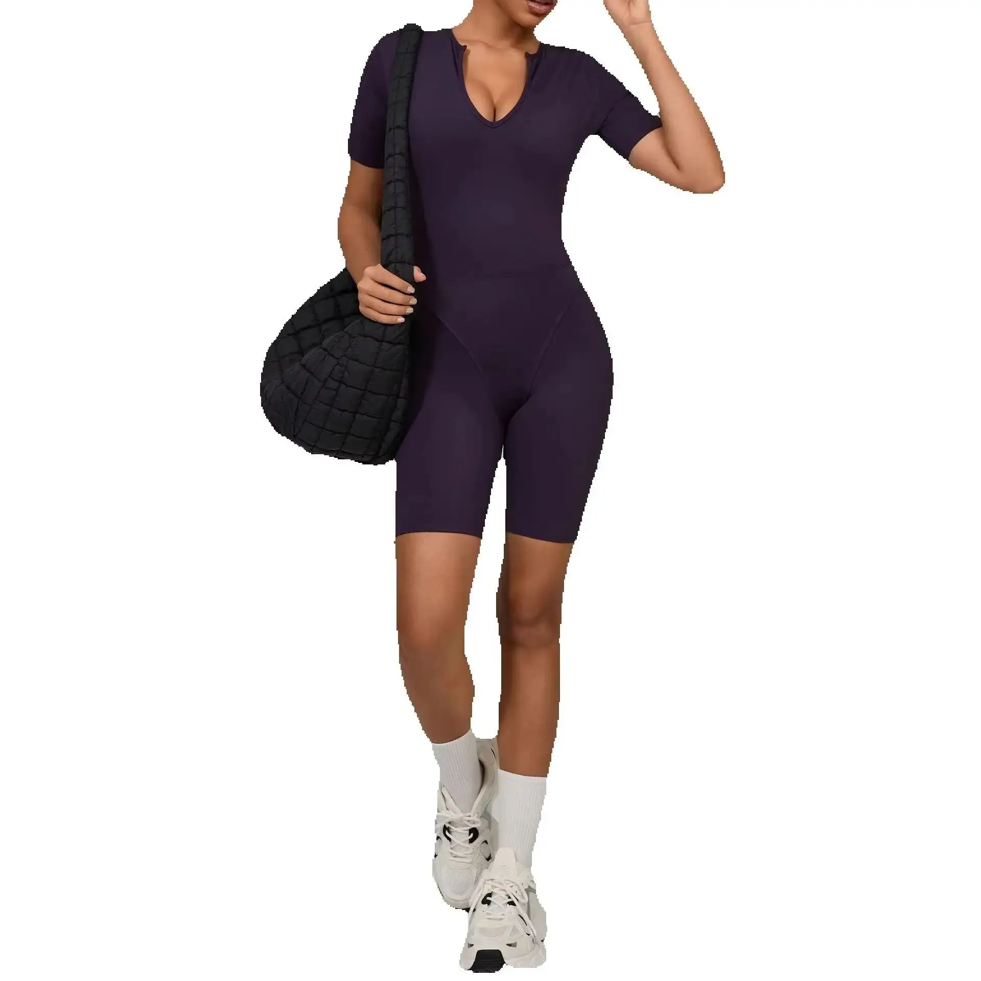 Legging Jumpsuits Women Tracksuit Yoga Set One-piece Gym Set Push-up Short Sleeve Sports Rompers Workout Clothes Fitness Bodysu
Legging Jumpsuits Women Tracksuit Yoga Set One-piece Gym Set Push-up Short Sleeve Sports Rompers Workout Clothes Fitness Bodysu