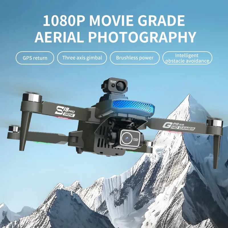 New S19 DRONE Cross-Border Drone Aerial Photography HD Remote Control Aircraft Toy Quadcopter New Drone Holiday Gift Party
New S19 DRONE Cross-Border Drone Aerial Photography HD Remote Control Aircraft Toy Quadcopter New Drone Holiday Gift Party