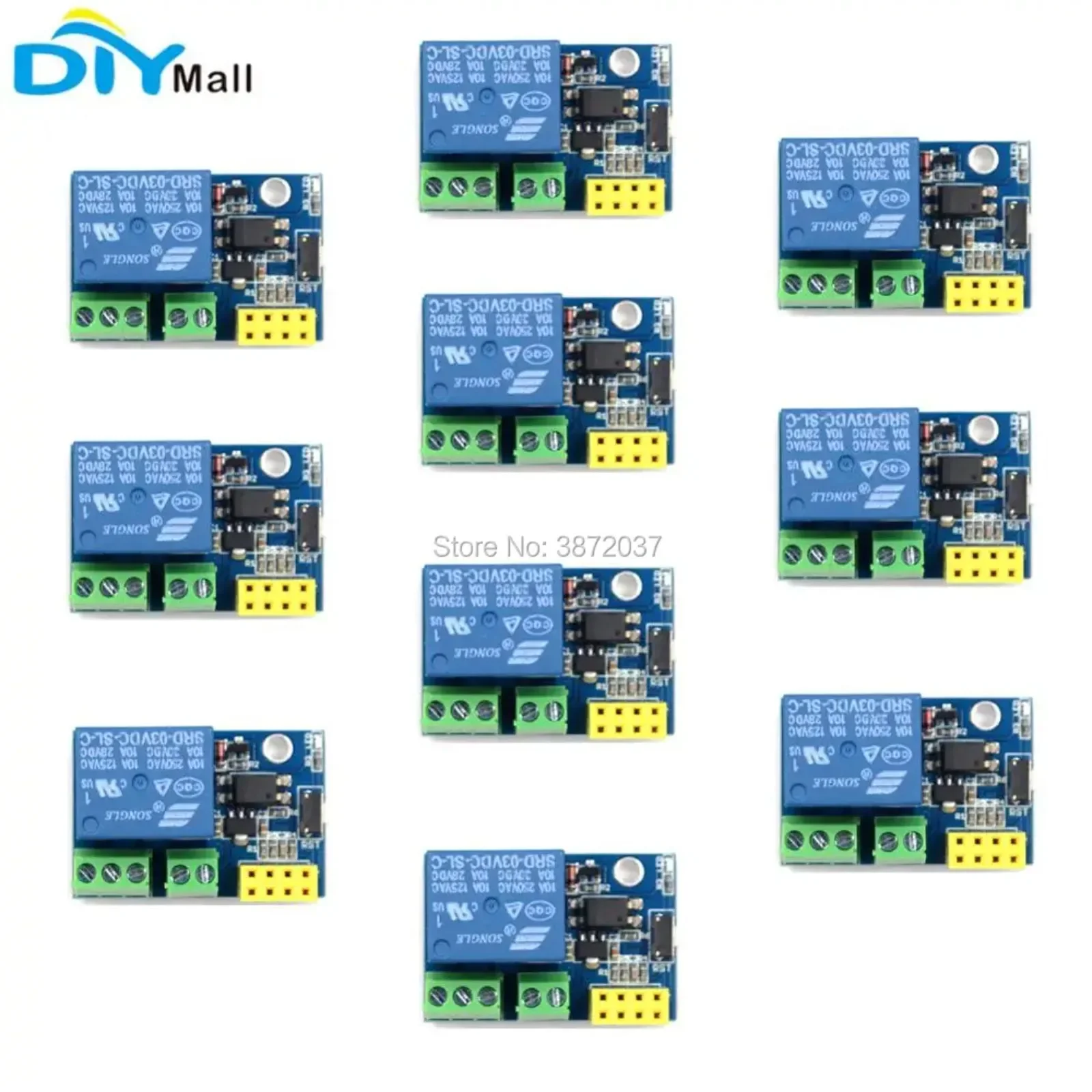 10 шт. ESP8266 ESP-01 ESP-01S релейный модуль для Arduino IOT умный дом Интернет вещей
10 шт. ESP8266 ESP-01 ESP-01S релейный модуль для Arduino IOT умный дом Интернет вещей