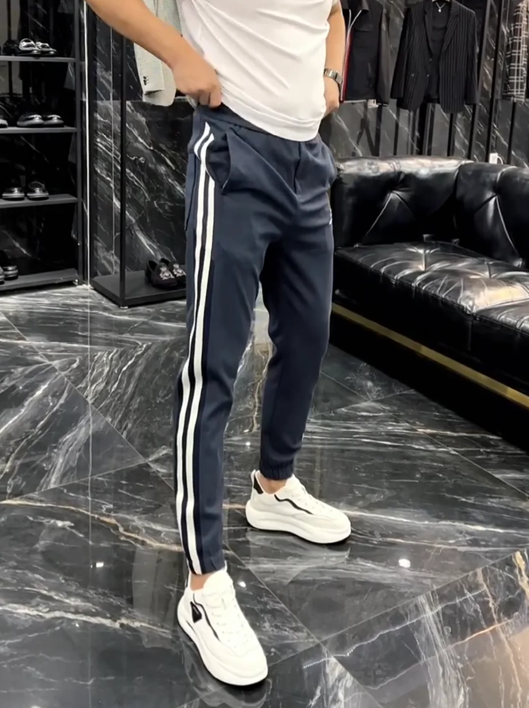 Spring New Arrival Men's Slim Fit Casual Sports Pants Thin Fabric Comfortable Faionable Versatile Korean Sle Leisure Trou...
Spring New Arrival Men's Slim Fit Casual Sports Pants Thin Fabric Comfortable Faionable Versatile Korean Sle Leisure Trou...