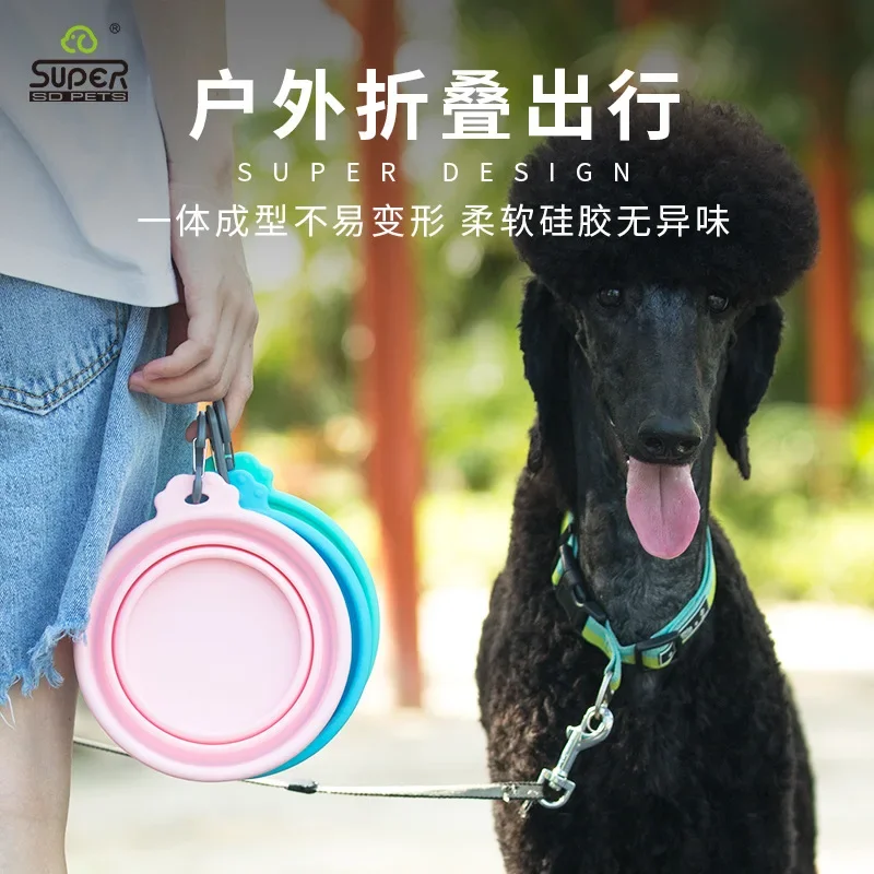 Hoop Pet Silicone Folding Bowl Dog Cat Feeding Water Feeding Bowl Going Out Portable Water Bowl Outdoor Folding Dog Bowl Cat Bow
Hoop Pet Silicone Folding Bowl Dog Cat Feeding Water Feeding Bowl Going Out Portable Water Bowl Outdoor Folding Dog Bowl Cat Bow