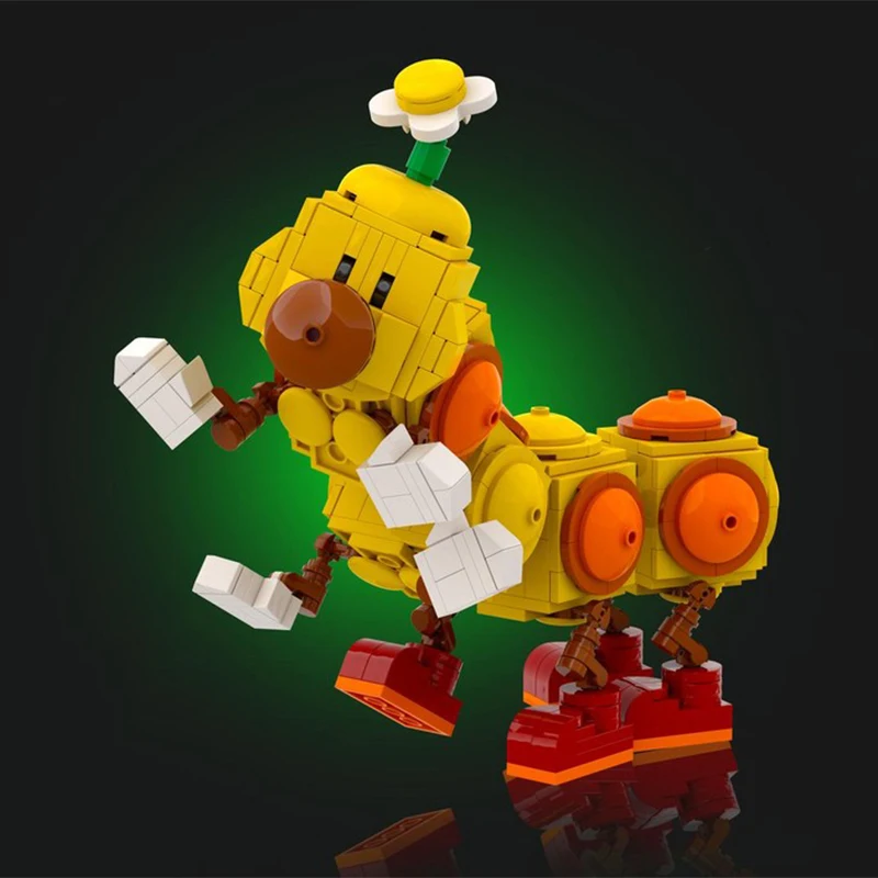 457PCS MOC Game Series Happy Wiggler Posable Figure 02 Super Maring Bros Model Custom Building Blocks DIY Assembly Gift Set Home
457PCS MOC Game Series Happy Wiggler Posable Figure 02 Super Maring Bros Model Custom Building Blocks DIY Assembly Gift Set Home