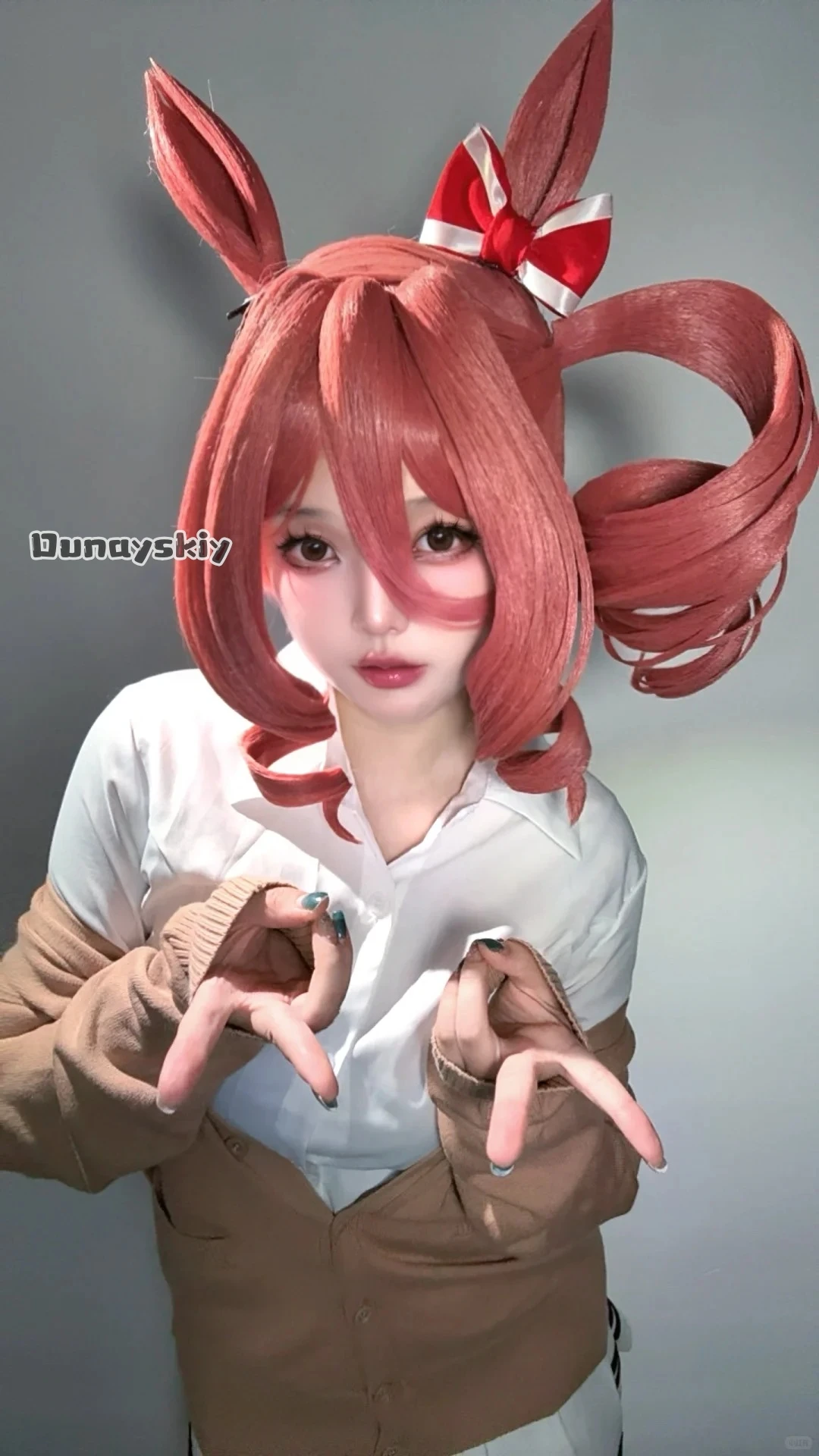 Hemera*Norn Ace Cosplay Umaa Anime Musumee Gray Kawaii Furry Horse Earwear Tail Furrsuit Pink Red Ponytail Synthetic Hair
Hemera*Norn Ace Cosplay Umaa Anime Musumee Gray Kawaii Furry Horse Earwear Tail Furrsuit Pink Red Ponytail Synthetic Hair