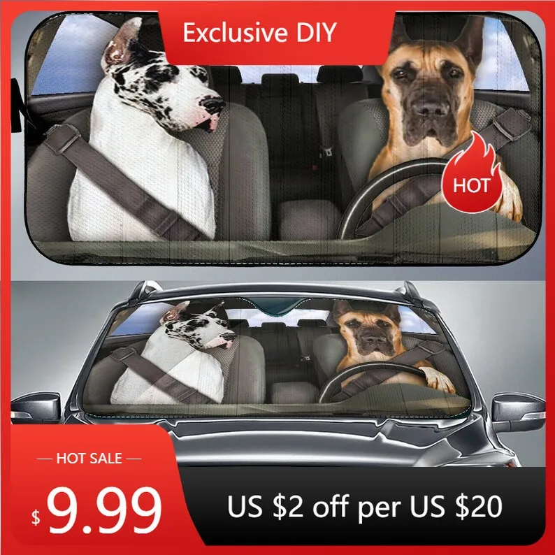 Great Dane Dogs 1 Auto Sun Shade, Dog Design, Car Sun Shade, Car Decor, Custom Print, Car Accessories, Guardian Dogs, Apollo of
Great Dane Dogs 1 Auto Sun Shade, Dog Design, Car Sun Shade, Car Decor, Custom Print, Car Accessories, Guardian Dogs, Apollo of