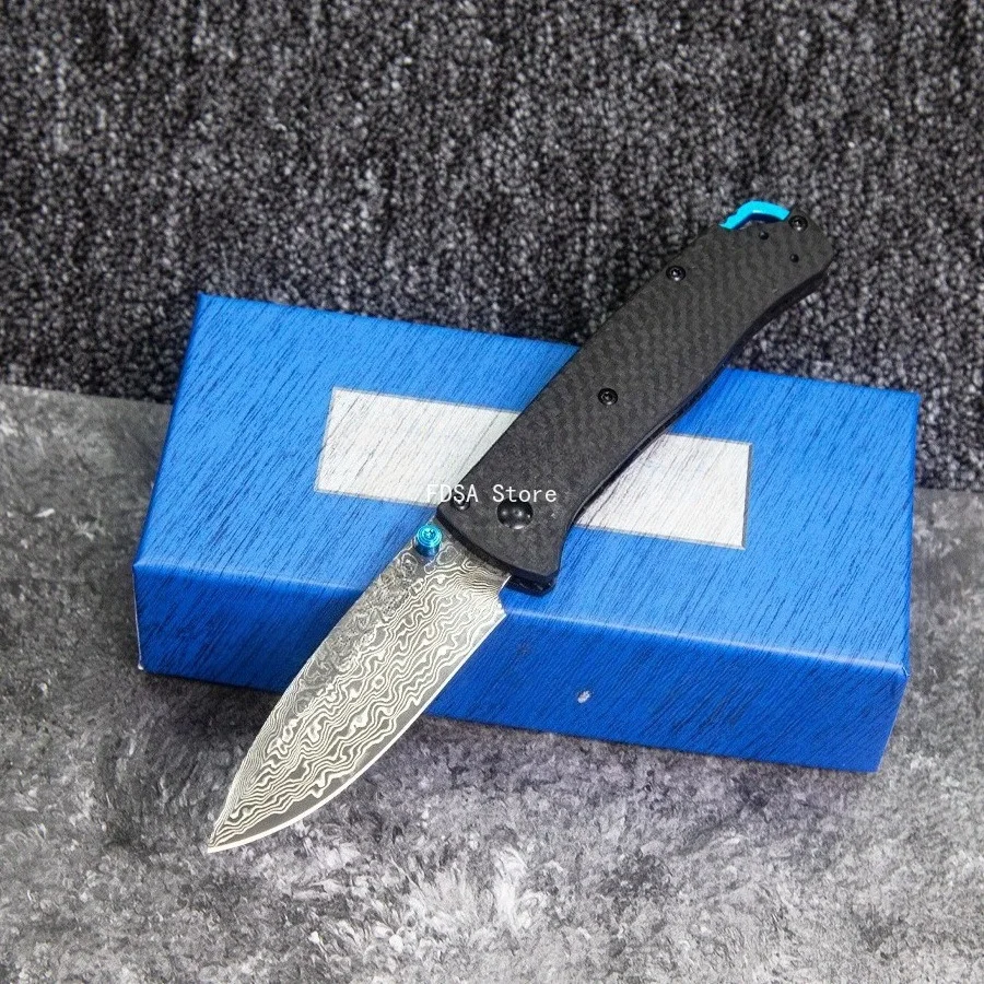 BM 535 Bugout Camping Picnic BBQ Multifunctional Folding Knife High Hardness Damascus Blade Hiking Fishing Multitools EDC Jungle Exploration Backpacking Knives Portable Daily Utility Tools Lightweight Carbon Fiber Handle
BM 535 Bugout Camping Picnic BBQ Multifunctional Folding Knife High Hardness Damascus Blade Hiking Fishing Multitools EDC Jungle Exploration Backpacking Knives Portable Daily Utility Tools Lightweight Carbon Fiber Handle