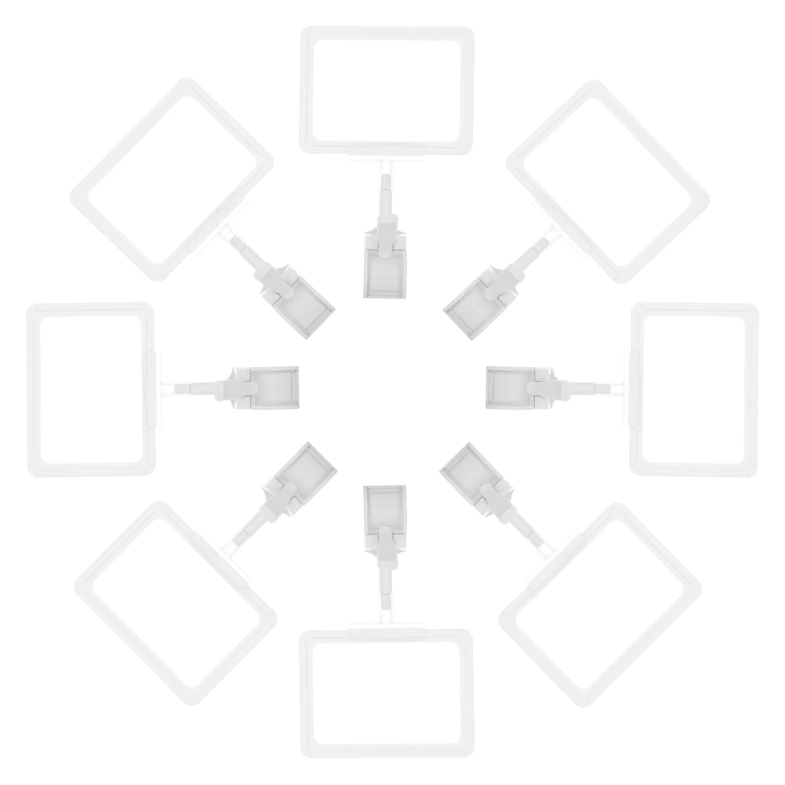 15 set 15 Set Double Sided Price Tag Retail Rotating Sign Clip Ideal Supermarkets Clothing Shops Strong Clamping Port Easy Clean
15 set 15 Set Double Sided Price Tag Retail Rotating Sign Clip Ideal Supermarkets Clothing Shops Strong Clamping Port Easy Clean
