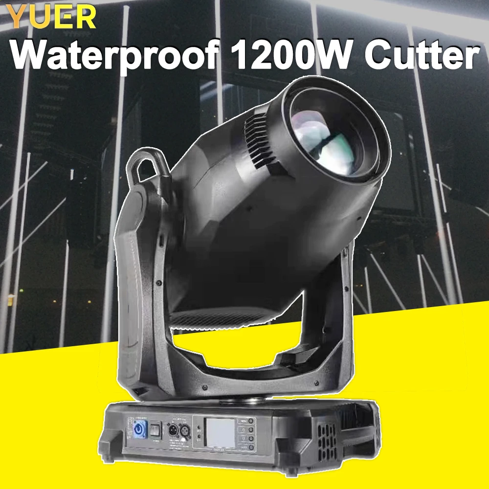 1200W Waterproof Gobo Projector with DMX RDM 5-50° Zoom Color and Gobo Wheels 16Bit Control IP66 for Events and Stage DJ Bars
1200W Waterproof Gobo Projector with DMX RDM 5-50° Zoom Color and Gobo Wheels 16Bit Control IP66 for Events and Stage DJ Bars