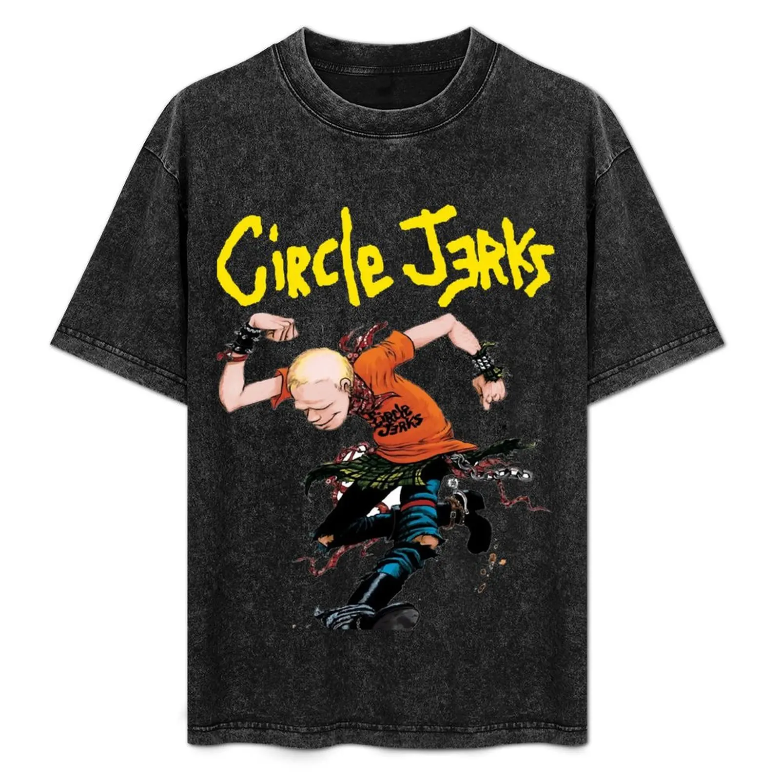 Circle Jerks T-Shirt Casual Breathable Short Sleeve Top
Circle Jerks T-Shirt Casual Breathable Short Sleeve Top