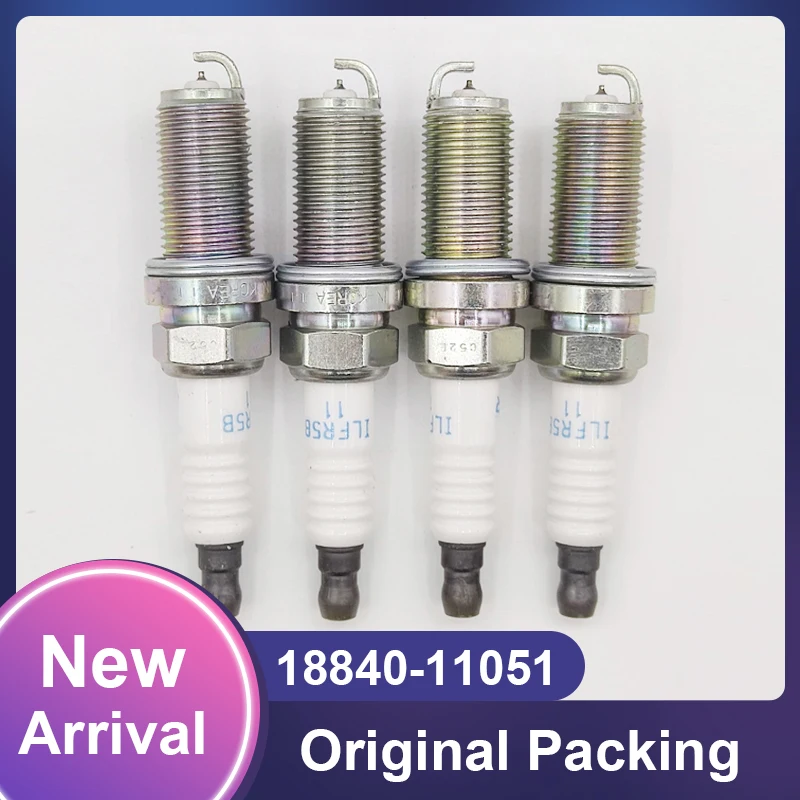 4pcs 18840-11051 ILFR5B11 Brand New Iridium Spark Plug For Hyundai 1884011051 ILFR5B-11 18840 11051 Car Ignition Plugs
4pcs 18840-11051 ILFR5B11 Brand New Iridium Spark Plug For Hyundai 1884011051 ILFR5B-11 18840 11051 Car Ignition Plugs