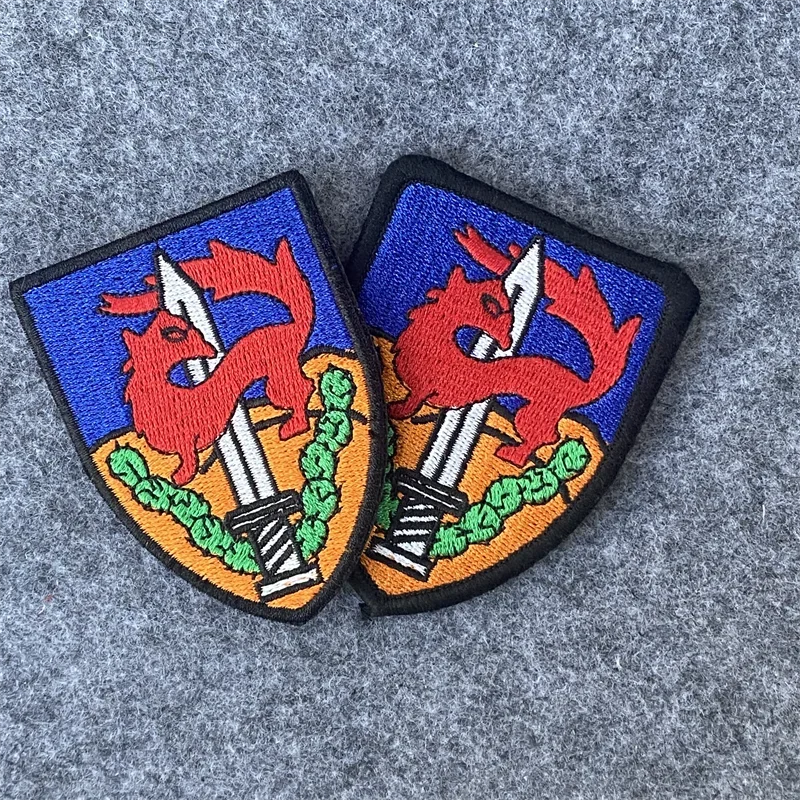 Creative Fun Israeli Fox Embroidered Patches Military Tactics Morale Badges Hook and Loop Backpack Clothes Decorative Stickers
Creative Fun Israeli Fox Embroidered Patches Military Tactics Morale Badges Hook and Loop Backpack Clothes Decorative Stickers