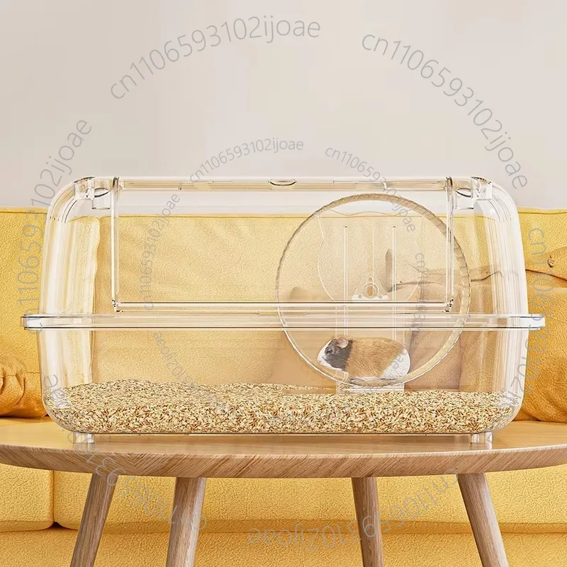 Transparent acrylic luxury villa gold hamster cage large space easy to clean, ventilated and breathable indoor use pet
Transparent acrylic luxury villa gold hamster cage large space easy to clean, ventilated and breathable indoor use pet