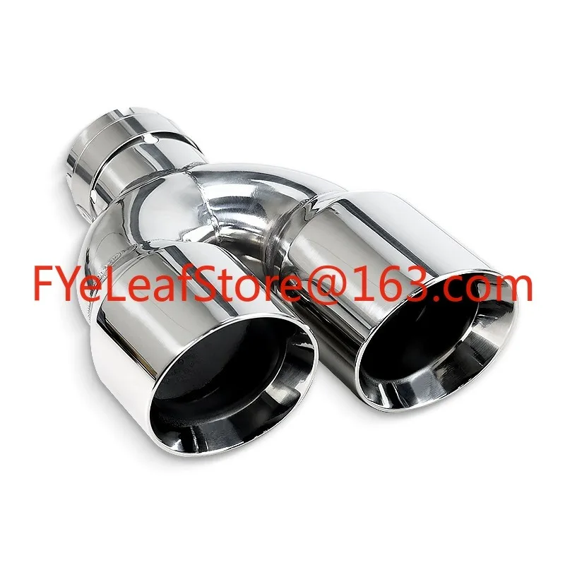 SS304 Universal Auto Exhaust Tip Double End Pipe for BMW BENZ VW Golf Dual Exhaust Tip
SS304 Universal Auto Exhaust Tip Double End Pipe for BMW BENZ VW Golf Dual Exhaust Tip