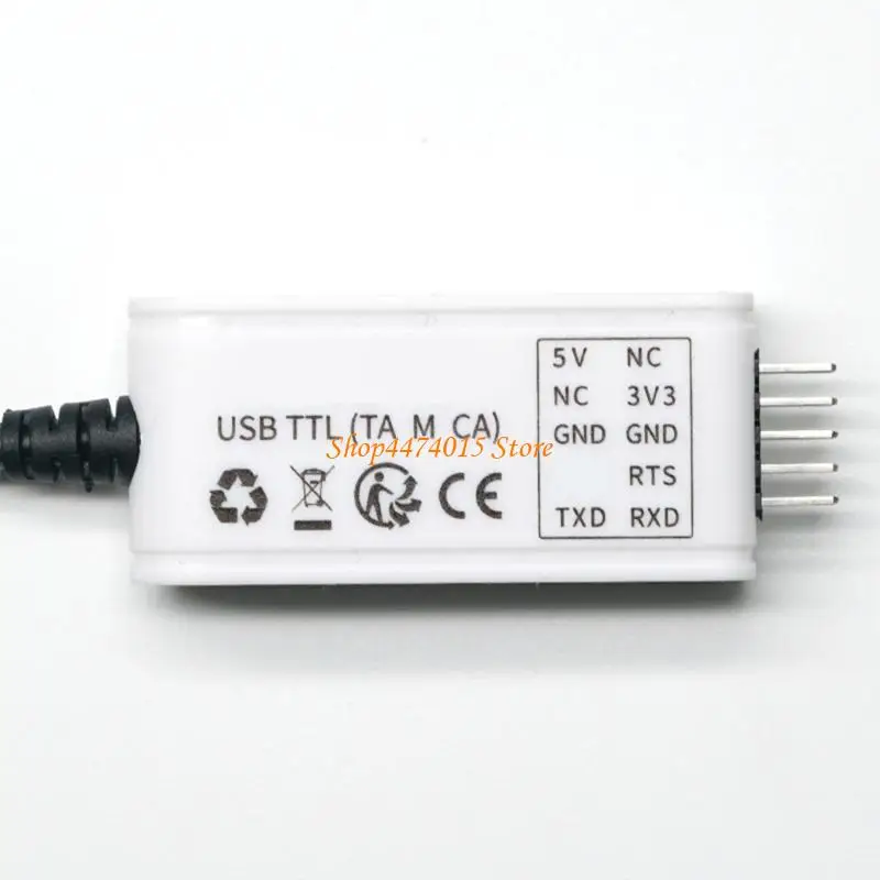 K1AA High Stability USB to TTL UART Converters USB To TTL Serial Adapter Cord, For Portable Use With Embedded Systems 
K1AA High Stability USB to TTL UART Converters USB To TTL Serial Adapter Cord, For Portable Use With Embedded Systems