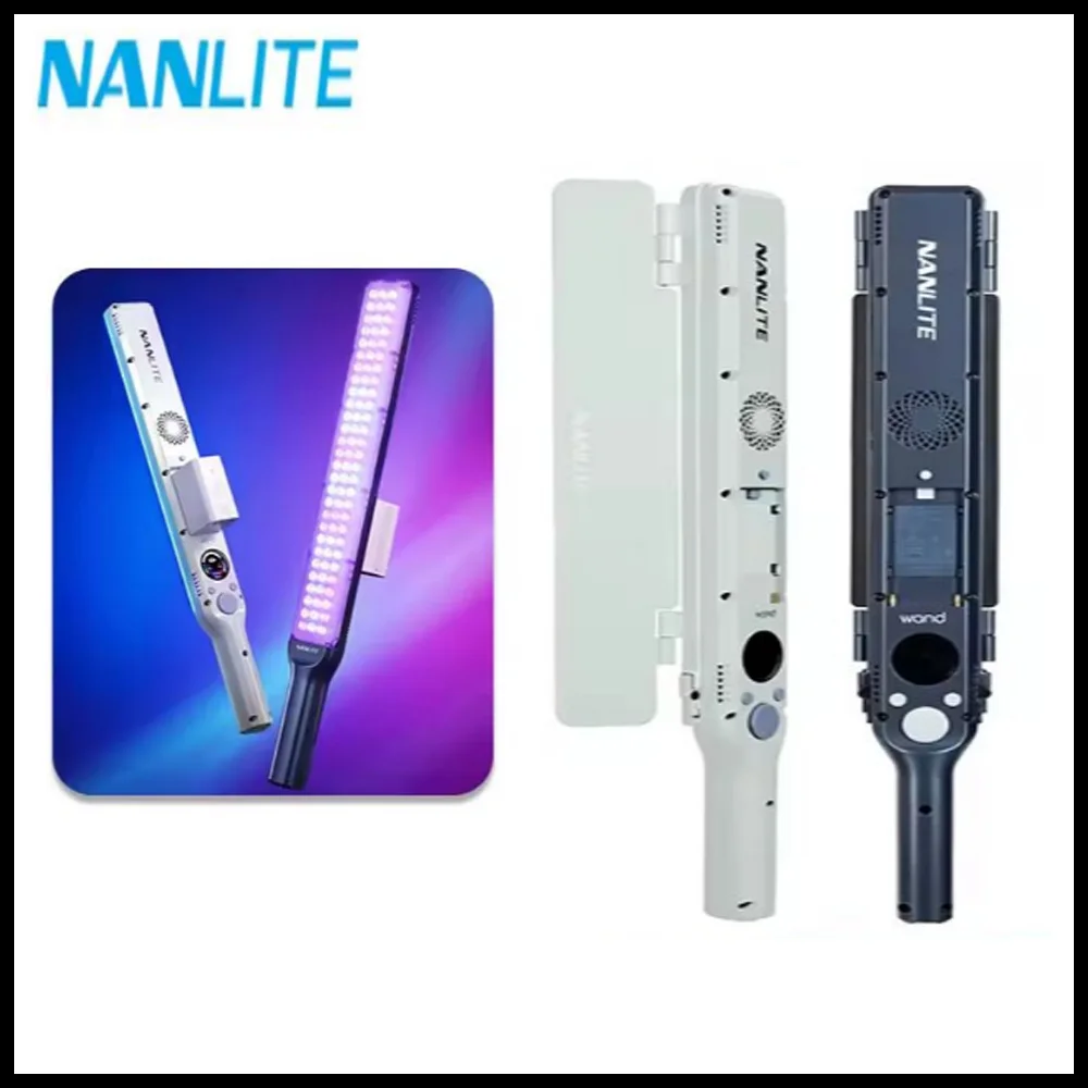 Nanlite Wand Handy Light 2700-7500K RGB Lightweight Tube Fill Light built-in 3 Lighting Modes controlled by Nanlink APP
Nanlite Wand Handy Light 2700-7500K RGB Lightweight Tube Fill Light built-in 3 Lighting Modes controlled by Nanlink APP