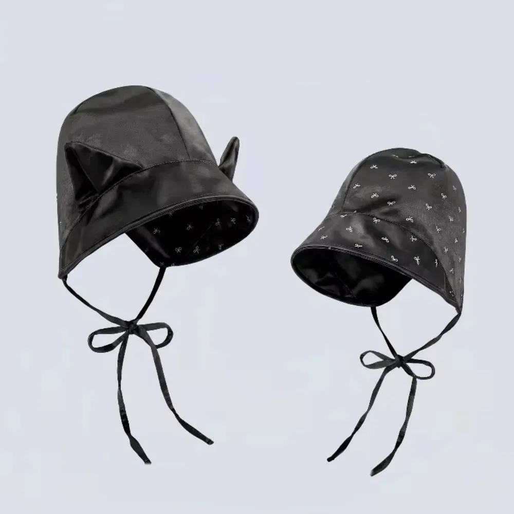 Retro Korean Style Cat Ears Bucket Hat Double-sided Wear Y2K Bow Sun Cap Strap Quick-drying Sunscreen Hat Men
Retro Korean Style Cat Ears Bucket Hat Double-sided Wear Y2K Bow Sun Cap Strap Quick-drying Sunscreen Hat Men