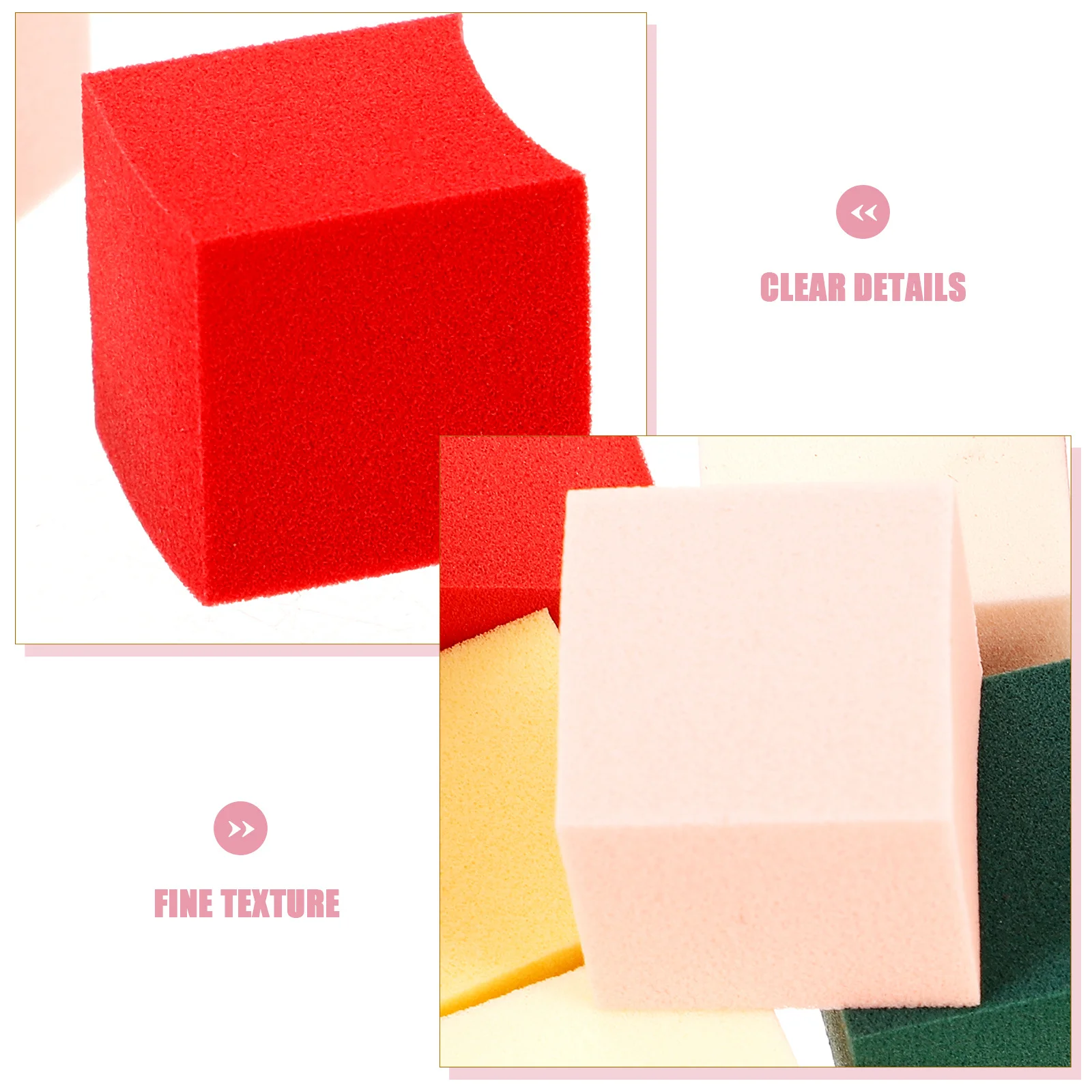 50Pcs Nail Sponges Small Soft Sponge Puff for Manicure Nail Art Makeup Tools Ideal for Precise Use Powder Sponge Puff
50Pcs Nail Sponges Small Soft Sponge Puff for Manicure Nail Art Makeup Tools Ideal for Precise Use Powder Sponge Puff