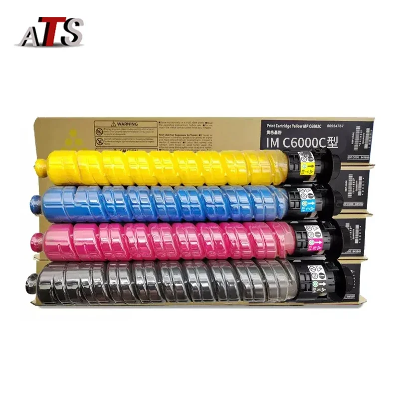 1Set/4PCS IMC6000 IMC4500 Color Toner Cartridge for Ricoh IM C4500 C6000 Copier Toner BK540g CMY400g
1Set/4PCS IMC6000 IMC4500 Color Toner Cartridge for Ricoh IM C4500 C6000 Copier Toner BK540g CMY400g