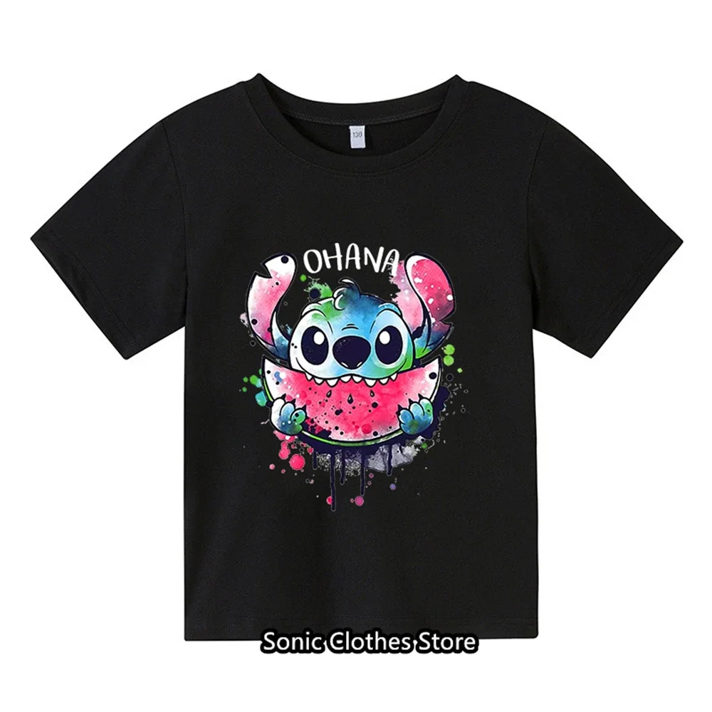 Kawaii Lilo Stitch T Shirt Funny Cartoon Tshirt Female Stitch Manga T-shirt Girls Streetwear Summer Top Baby Boystees
Kawaii Lilo Stitch T Shirt Funny Cartoon Tshirt Female Stitch Manga T-shirt Girls Streetwear Summer Top Baby Boystees
