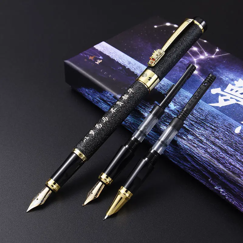 Hero A11 Extremely Black Pen Forest Student Special Practice Calligraphy Can Replace The Ink Sac Business Office Set
Hero A11 Extremely Black Pen Forest Student Special Practice Calligraphy Can Replace The Ink Sac Business Office Set