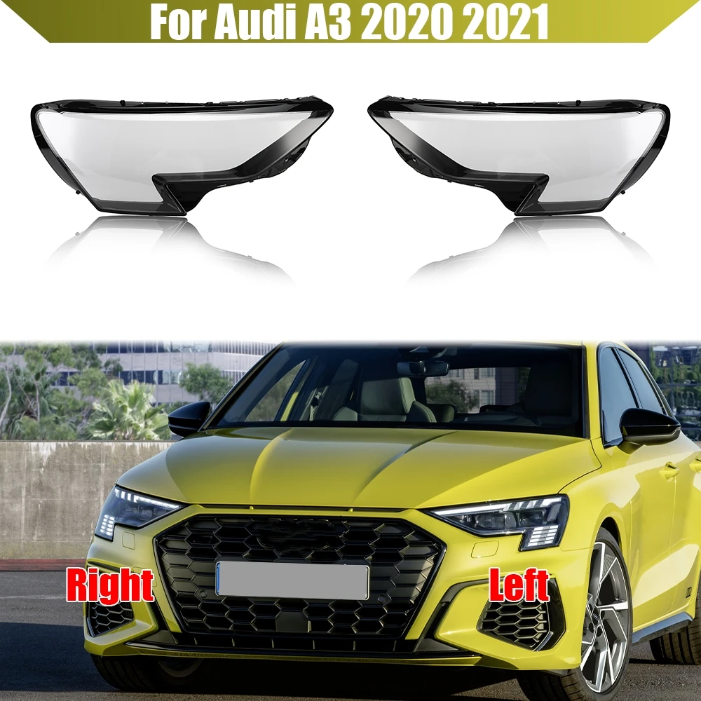 For Audi A3 2020 2021 Headlight Plastic Cover Transparent Lamp Shade Lens Headlamp Shell Plexiglass Replace The Lampshade
For Audi A3 2020 2021 Headlight Plastic Cover Transparent Lamp Shade Lens Headlamp Shell Plexiglass Replace The Lampshade