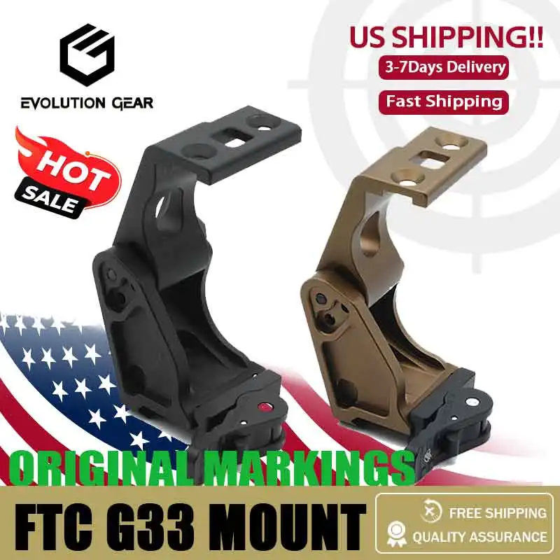 FTC G33 2.26 inch Magnifier Mount With FAST QD Lever Optical Height For Magnifier Scope EXPS G33 G43
FTC G33 2.26 inch Magnifier Mount With FAST QD Lever Optical Height For Magnifier Scope EXPS G33 G43
