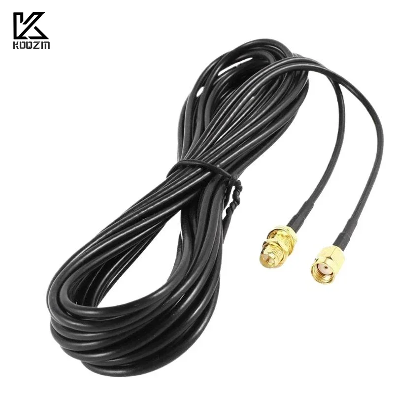 5m RF Extend Cable Converter Cord Copper Feeder Wire SMA To SMA Connector RG174 Router Antenna Extention Cable
5m RF Extend Cable Converter Cord Copper Feeder Wire SMA To SMA Connector RG174 Router Antenna Extention Cable