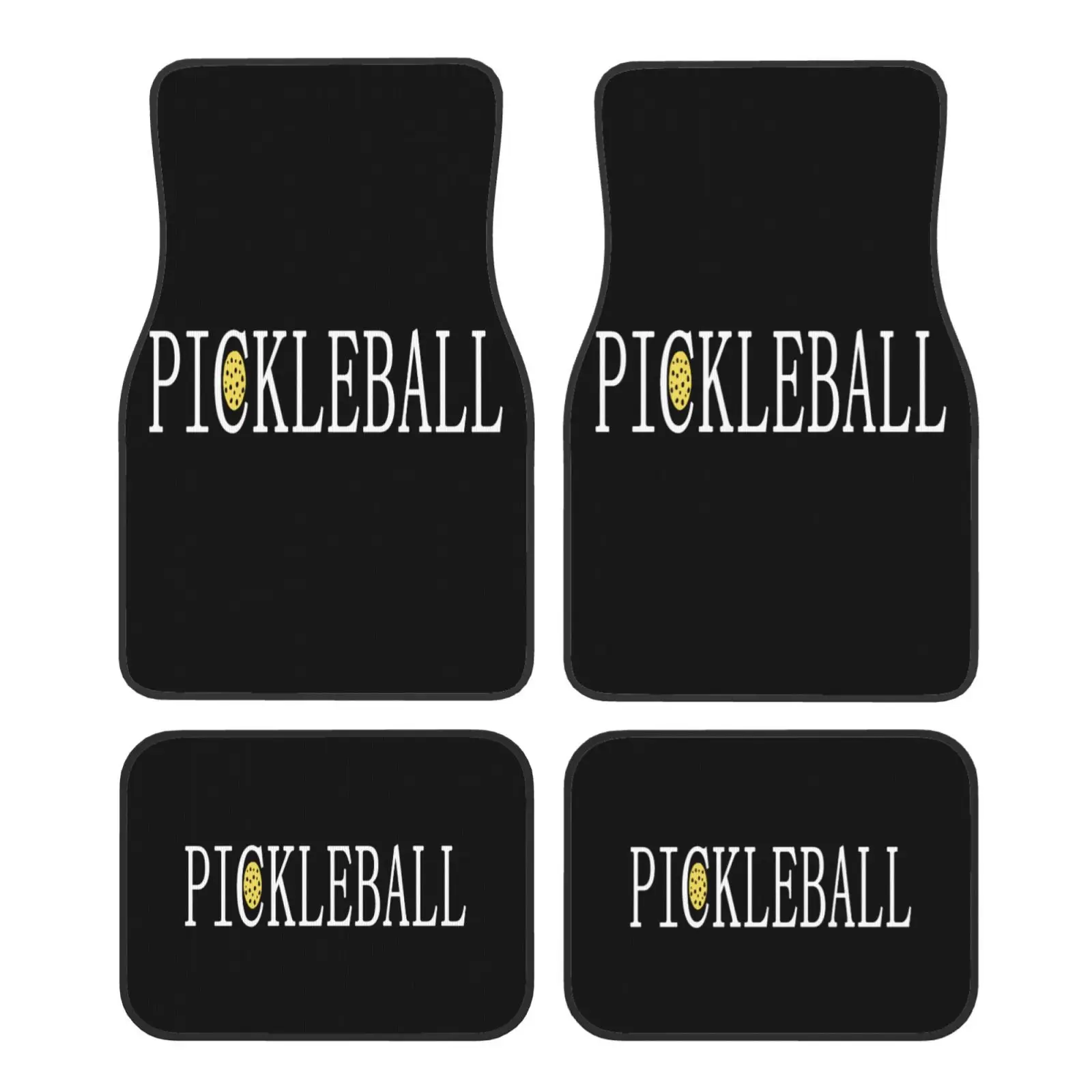 Автомобильные коврики Pickleball Text Logo из 4-х предметов, противоскользящие передние и задние коврики для ног, универсальные автомобильные аксессуары для внедорожника, фургона, грузовика
Автомобильные коврики Pickleball Text Logo из 4-х предметов, противоскользящие передние и задние коврики для ног, универсальные автомобильные аксессуары для внедорожника, фургона, грузовика