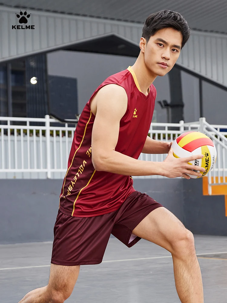 Kelme мужской волейбольный костюм для фитнеса на открытом воздухе, женский дышащий спортивный тренировочный костюм, быстросохнущий баскетбольный костюм
Kelme мужской волейбольный костюм для фитнеса на открытом воздухе, женский дышащий спортивный тренировочный костюм, быстросохнущий баскетбольный костюм