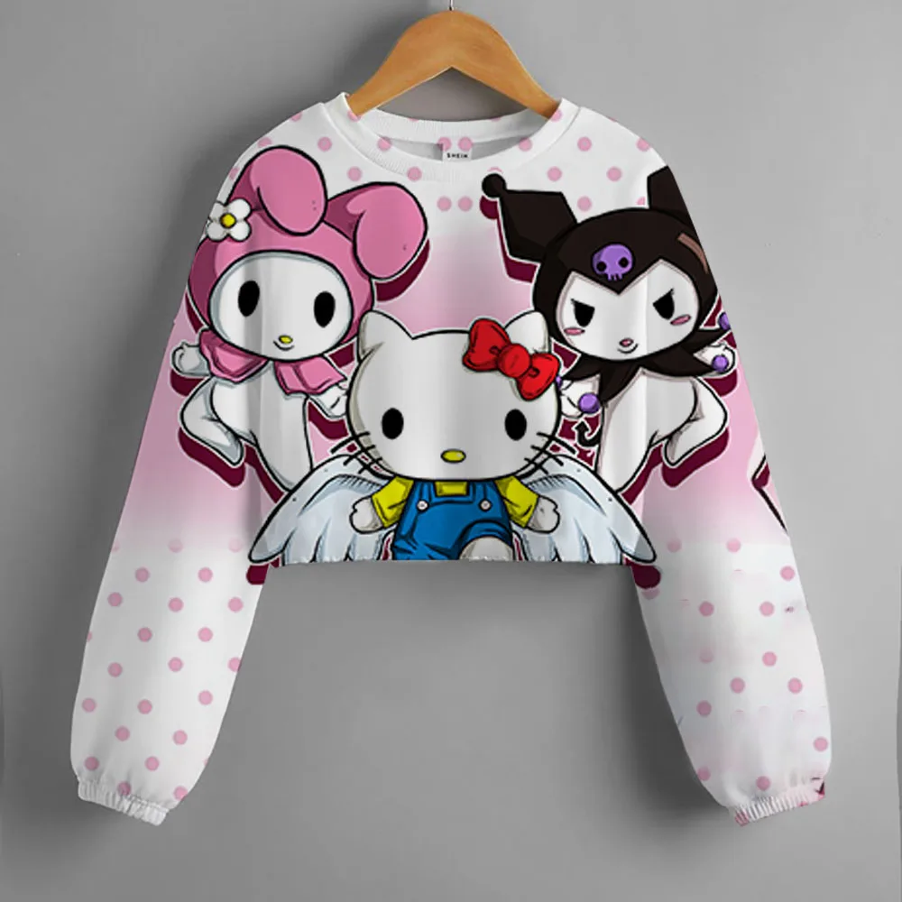 Hello Kitty Children's Hoodie Kurumi Girls Cartoon 3D Sports Shirt Top Coat Children's Anime Hoodie T-shirt Coat
Hello Kitty Children's Hoodie Kurumi Girls Cartoon 3D Sports Shirt Top Coat Children's Anime Hoodie T-shirt Coat