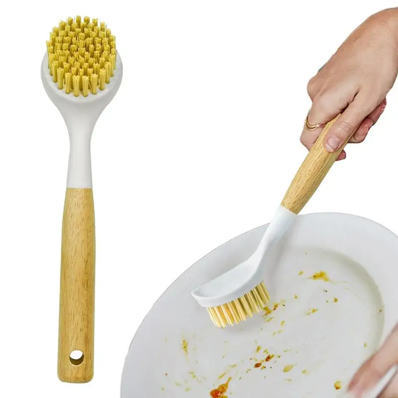 Dish Scrub Brush Cutlery Cleaning Scrubber Wooden Handle Dish Cleaning Scrubber Brush For Pans Pots Cutlery Cleaning
Dish Scrub Brush Cutlery Cleaning Scrubber Wooden Handle Dish Cleaning Scrubber Brush For Pans Pots Cutlery Cleaning