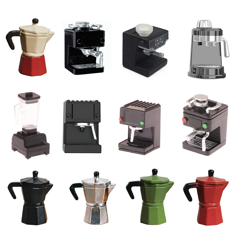 New!Dollhouse Coffee Machine Accessories Miniature Simulation Coffee Furniture Model Doll House Appliance Kids Play House Toys
New!Dollhouse Coffee Machine Accessories Miniature Simulation Coffee Furniture Model Doll House Appliance Kids Play House Toys