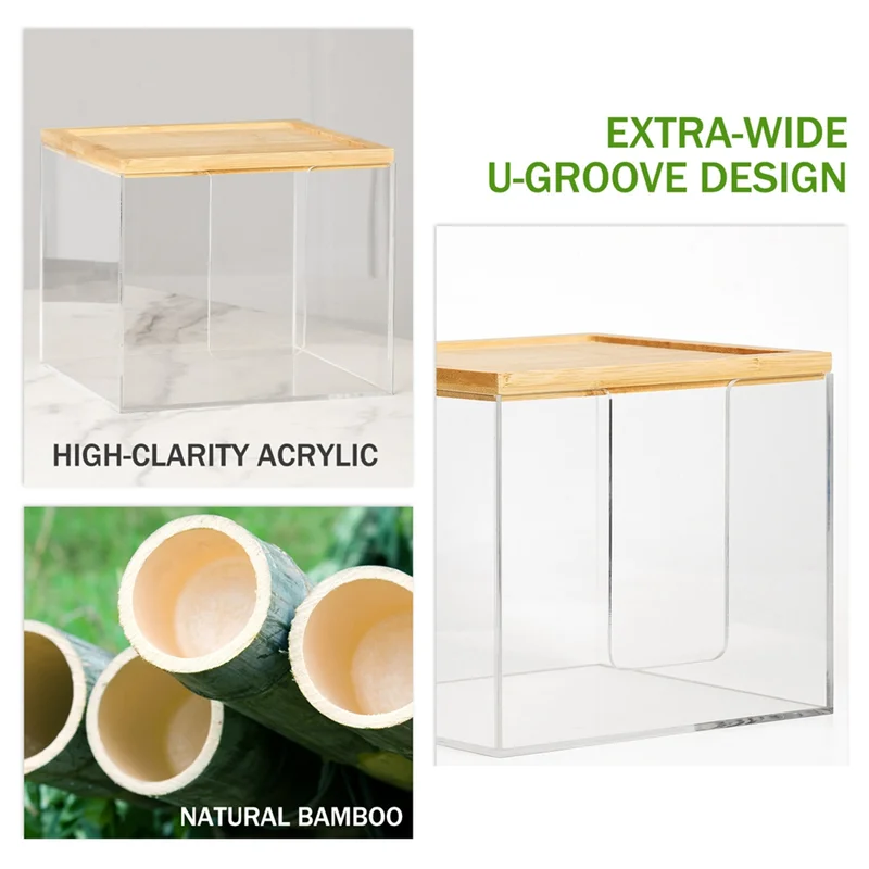 M11K-акрил для XL Clean Skin Club Контейнер для лица, одноразовый держатель для полотенец для лица Коробка для хранения с бамбуковой крышкой, большая вместимость
M11K-акрил для XL Clean Skin Club Контейнер для лица, одноразовый держатель для полотенец для лица Коробка для хранения с бамбуковой крышкой, большая вместимость