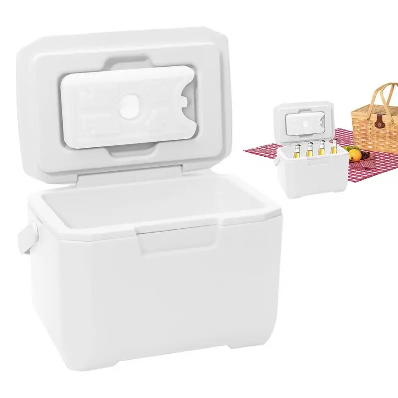 Small Ice Cooler Large Capacity Car Refrigerator Cooler Insulated Container Outdoor Refrigeration Box Includes Handle Long
Small Ice Cooler Large Capacity Car Refrigerator Cooler Insulated Container Outdoor Refrigeration Box Includes Handle Long