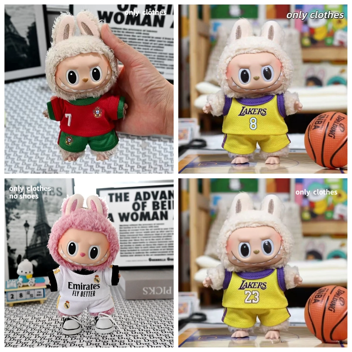 Labubu V1V2 V3 Football Series Set 10/7 Clothing Doll DIY Sportswear Vinyl Pendant Doll Clothing Boys Gift Toys In Stock
Labubu V1V2 V3 Football Series Set 10/7 Clothing Doll DIY Sportswear Vinyl Pendant Doll Clothing Boys Gift Toys In Stock