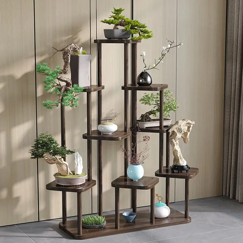 YFY flower stand shelf balcony living room floor-to-ceiling solid wood bonsai green plant rack high-end flower pot support
YFY flower stand shelf balcony living room floor-to-ceiling solid wood bonsai green plant rack high-end flower pot support