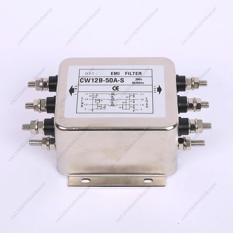 CW12B-60A-S EMI Filter, 380V Three-phase 3/4-wire AC Anti-interference Filter for Servo and Inverter
CW12B-60A-S EMI Filter, 380V Three-phase 3/4-wire AC Anti-interference Filter for Servo and Inverter