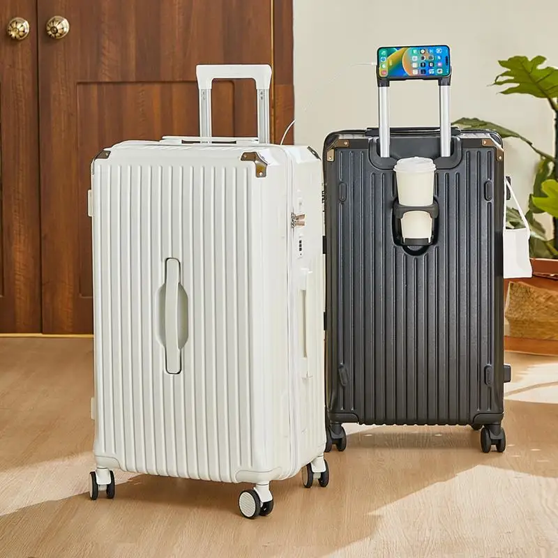 Faionable Travel Suitcase 2024 Winter Collection Large Capaci 24 Inch Wheelie Bag for Men And Women with Cup Holder Durab...
Faionable Travel Suitcase 2024 Winter Collection Large Capaci 24 Inch Wheelie Bag for Men And Women with Cup Holder Durab...