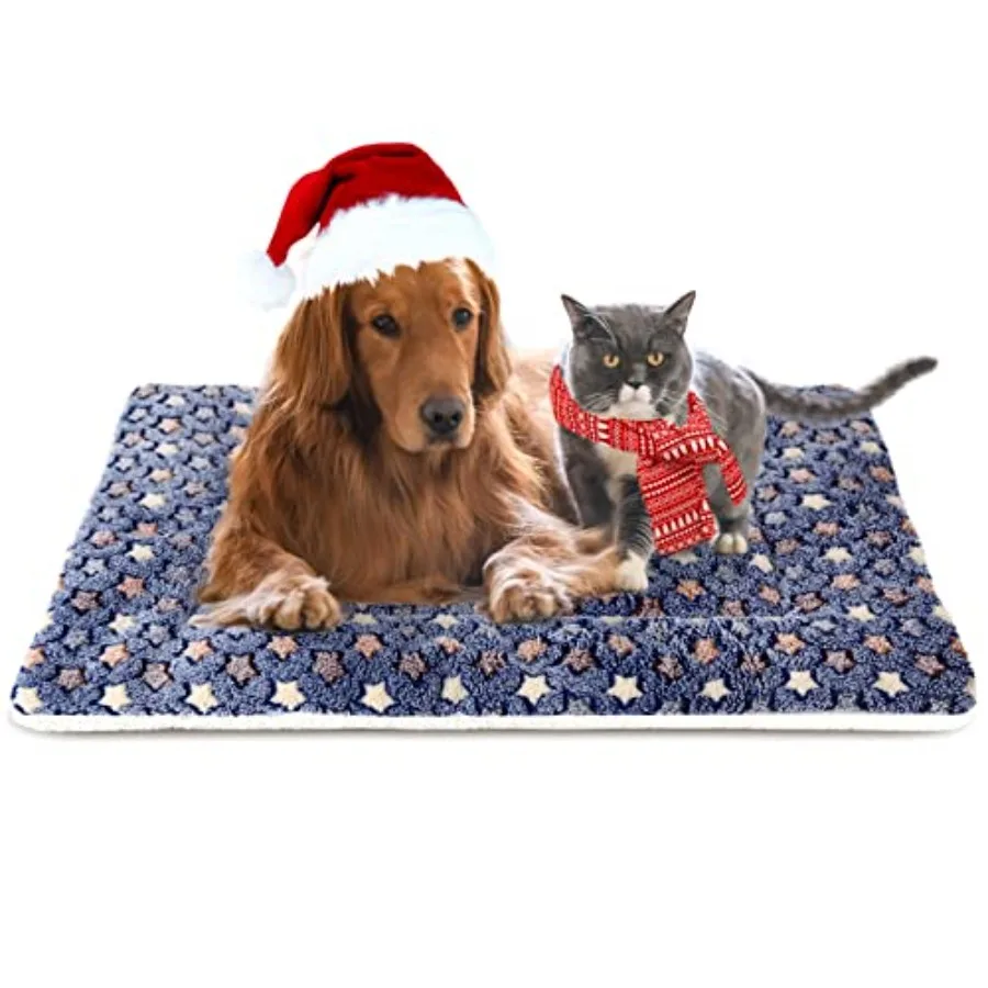 Dog Bed Crate Pad Ultra Soft Pet Bed with Cute Star Print Washable Crate Mat for Large Medium Small Dogs Reversible Fleece Dog
Dog Bed Crate Pad Ultra Soft Pet Bed with Cute Star Print Washable Crate Mat for Large Medium Small Dogs Reversible Fleece Dog