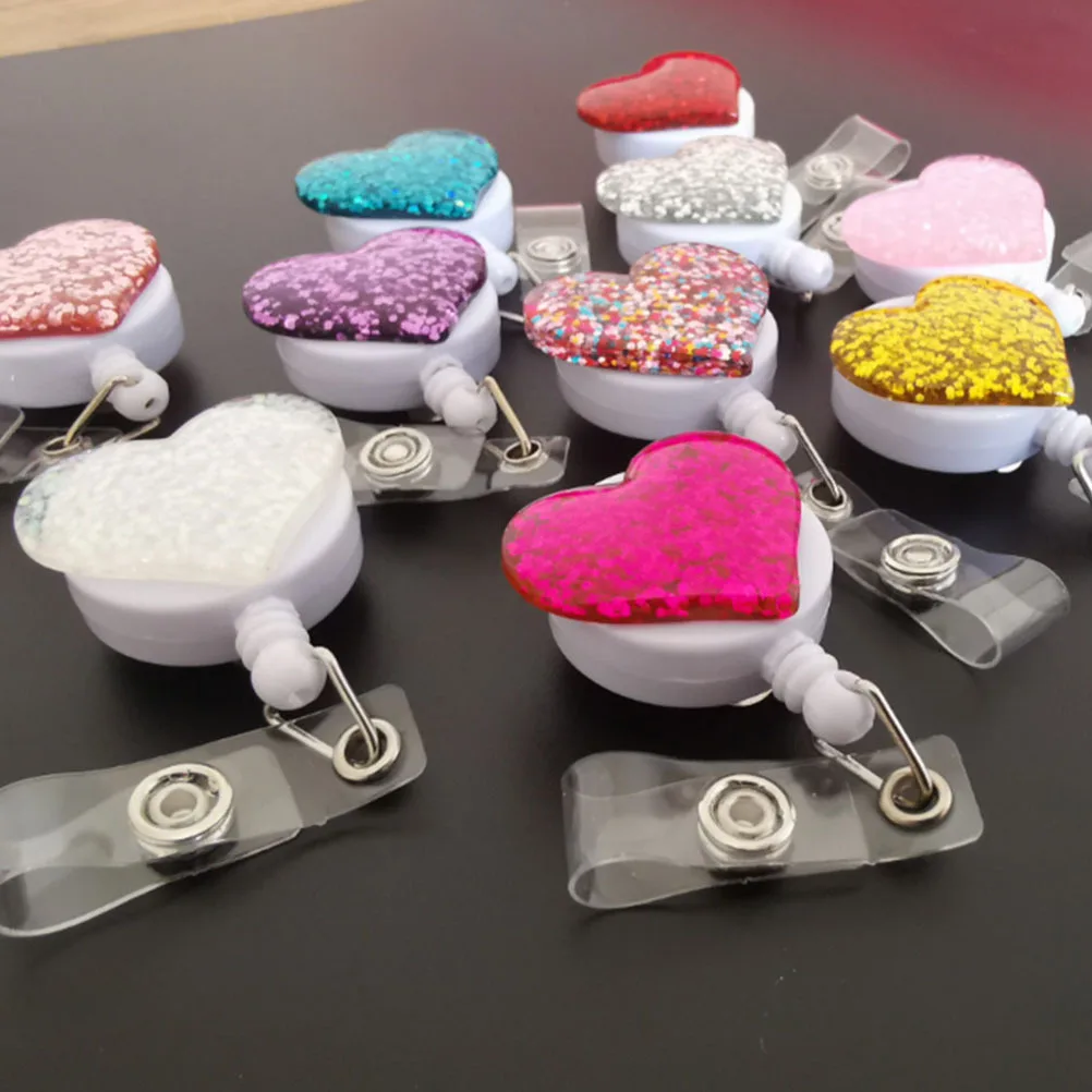 4Pcs Nurse Badge Holder Cartoon Heart Design Retractable Id Badge Reel Clip for Staff Students Nurses Office Workers Exhibition
4Pcs Nurse Badge Holder Cartoon Heart Design Retractable Id Badge Reel Clip for Staff Students Nurses Office Workers Exhibition
