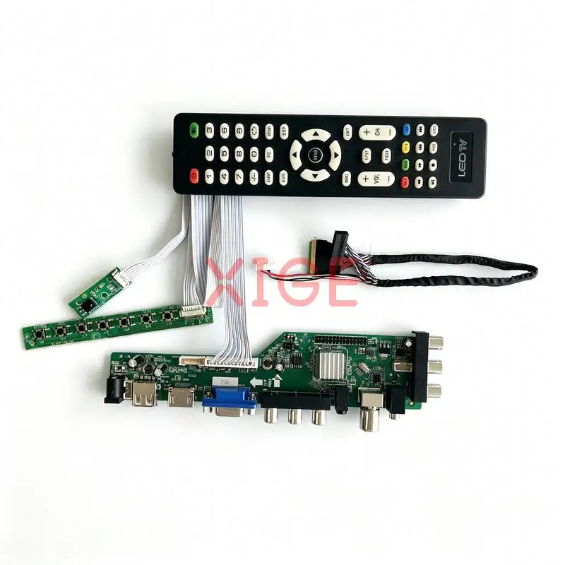 For BT101IW01 BT101IW03 BT101IW02 LP101WSA Controller Board Kit Laptop Screen 40-Pin LVDS HDMI/VGA/AV/USB/DVB 1024x600 1024*600
For BT101IW01 BT101IW03 BT101IW02 LP101WSA Controller Board Kit Laptop Screen 40-Pin LVDS HDMI/VGA/AV/USB/DVB 1024x600 1024*600