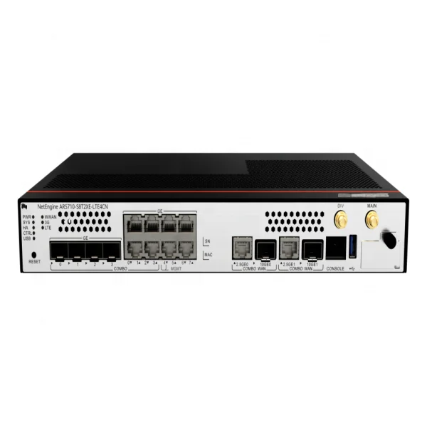 AR5710-S8T2X-LTE4EA NetEngine AR5710-S Enterprise Router SFP+ Electrical Combo LAN WAN MPLS Internet
AR5710-S8T2X-LTE4EA NetEngine AR5710-S Enterprise Router SFP+ Electrical Combo LAN WAN MPLS Internet