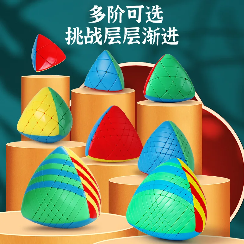 SengSo 10x10 Zongzi Cube 9x9 8x8 Pyramid Cube Smooth and Not Laggy 234567 Irregular High-difficulty Educational Toy Fidget Toys
SengSo 10x10 Zongzi Cube 9x9 8x8 Pyramid Cube Smooth and Not Laggy 234567 Irregular High-difficulty Educational Toy Fidget Toys