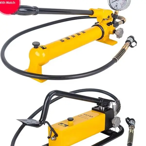 CP-700/CP-700D Manual Hydraulic Pump High Pressure Hydraulic Hand Pump Hydraulic Oil Pump Split Hydraulic Tool
CP-700/CP-700D Manual Hydraulic Pump High Pressure Hydraulic Hand Pump Hydraulic Oil Pump Split Hydraulic Tool