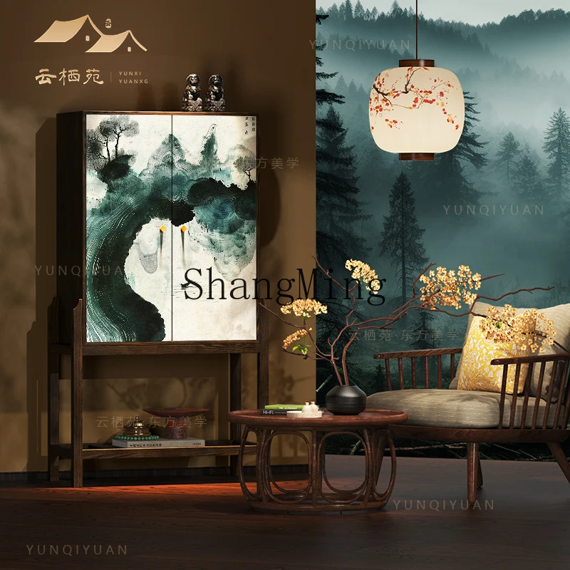 LXY new Chinese retro light luxury solid wood entrance cabinet, storage chest next to the sofa in the living room
LXY new Chinese retro light luxury solid wood entrance cabinet, storage chest next to the sofa in the living room