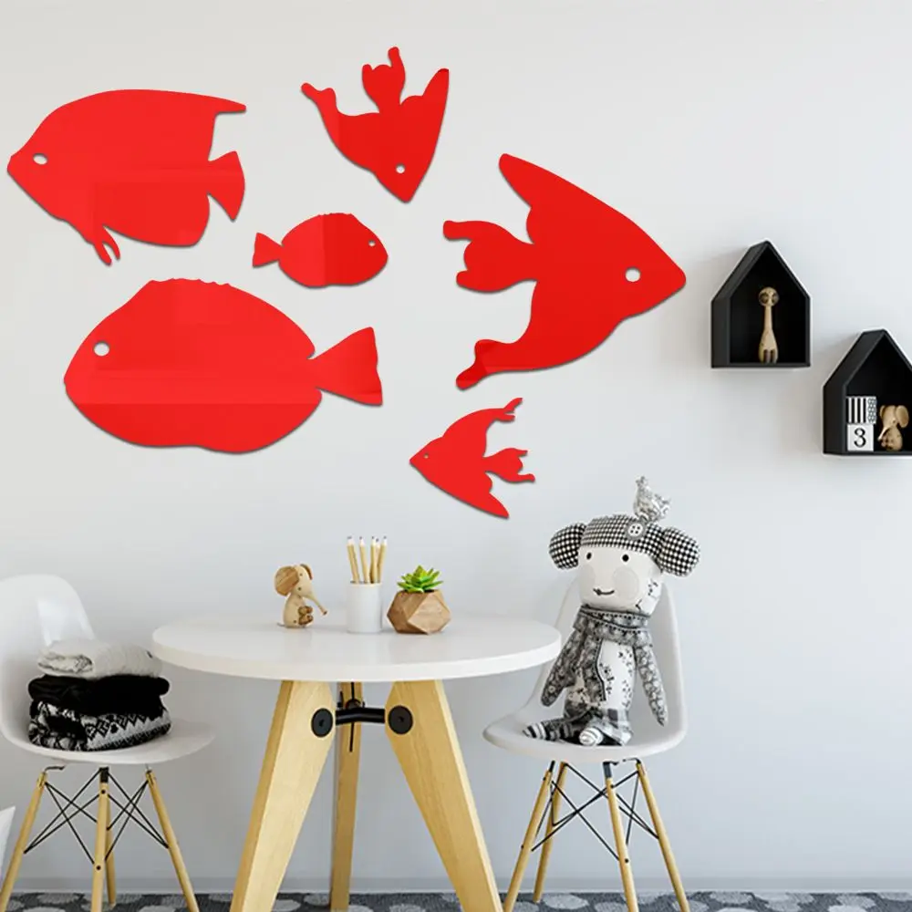 Ocean Fish Mirror Wall Stickers Living Room Bedroom Children's Room Kindergarten Wall Decoration Bathroom Tiles Self-Adhesive
Ocean Fish Mirror Wall Stickers Living Room Bedroom Children's Room Kindergarten Wall Decoration Bathroom Tiles Self-Adhesive