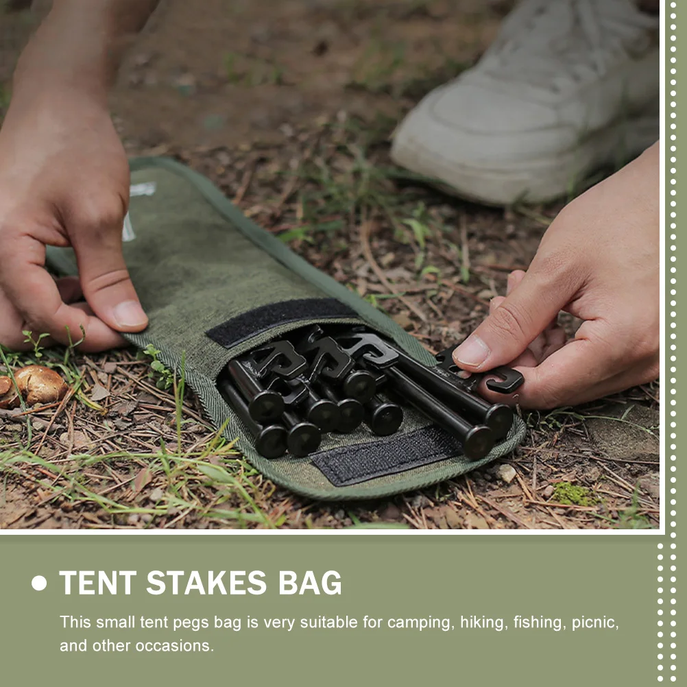 2Pcs Tent Stakes Storage Bag Durable Practical Multi-Function Container for Tent Nails Small Hammers Camping Accessories
2Pcs Tent Stakes Storage Bag Durable Practical Multi-Function Container for Tent Nails Small Hammers Camping Accessories