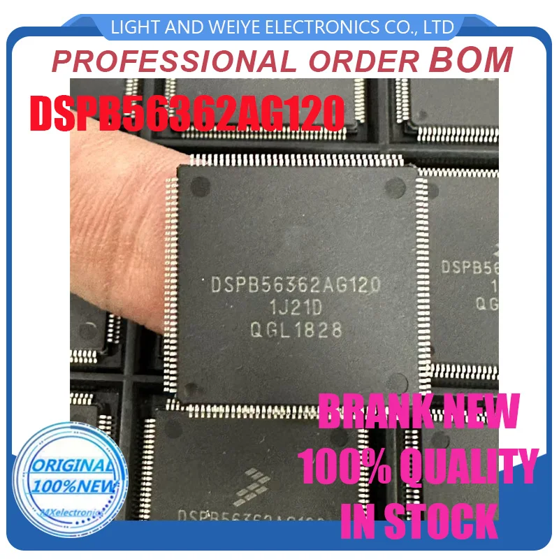 (1piece) 100% New DSPB56362AG120 DSPB56362 AG120 QFP-144 Chipset
(1piece) 100% New DSPB56362AG120 DSPB56362 AG120 QFP-144 Chipset
